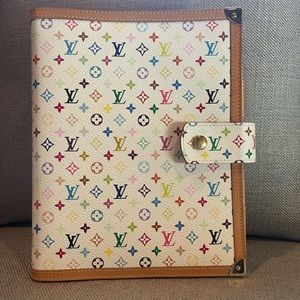*SOLD* Louis Vuitton Multicolor Agenda Gm Cover